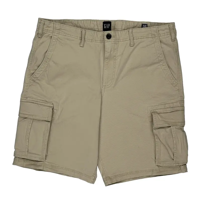 Gap Cargo Shorts - 36? Waist Beige Cotton