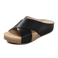 Dream Pairs Women's Open Toe Criss-Cross Wedge Sandals for Summer Walking Shoes Comfort