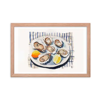 Taste of the Sea - Framed Coastal Art