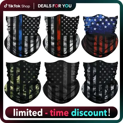 TANLUHU Neck Gaiter Face Mask For Men Women,Seamless Bandana Rave Face Cover Scarf Mask,Balaclava,Headband, Head Wrap,Headwea...