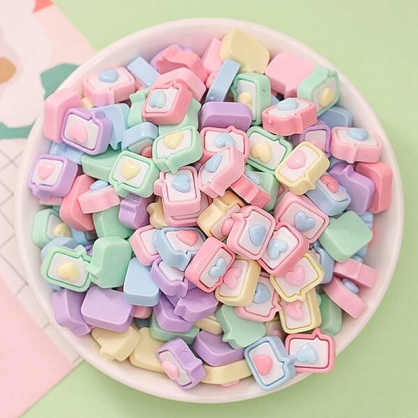 Opaque Resin Cabochons
