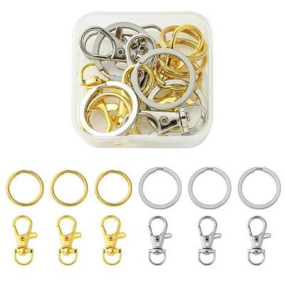 DIY Alloy Keychain Making Kit