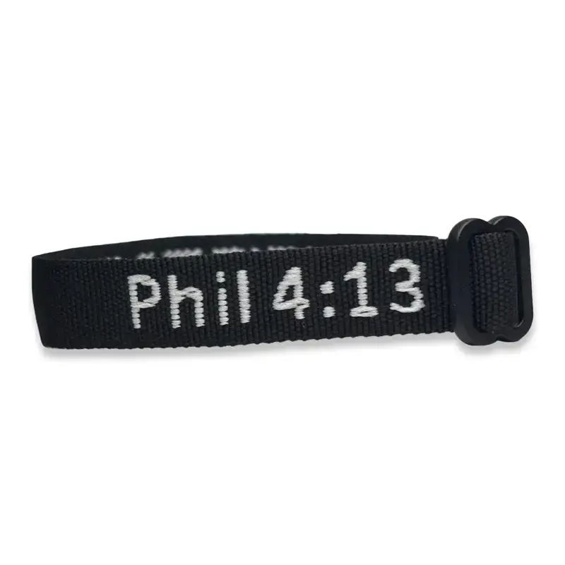 Bible Verse Bracelet - Adjustable, available in different colors and verses