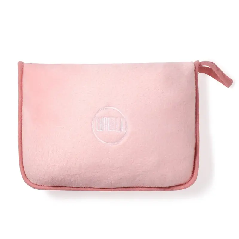 1 Color Lurella Pink Pillow Blanket - Plush and Warm