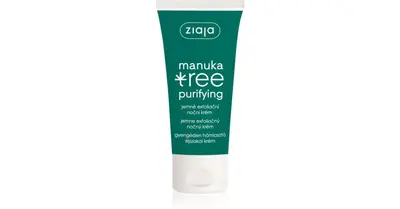 Ziaja Manuka Tree Purifying Gently Exfoliating Night Cream 50ml