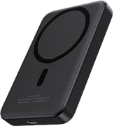 Magnetic Wireless Power Bank 5000mAh - Portable Charger with Type-C Cable, Fast Charging, and Lighting Input for iPhone 16/15...