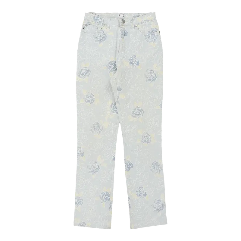 Cavalli Jeans - 26W UK 6 Blue Cotton