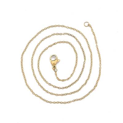 304 Stainless Steel Cable Chains Necklace for Men Women