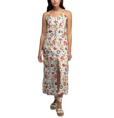 Ceres Maxi Dress | Color: Spring Blossom | Size: XL