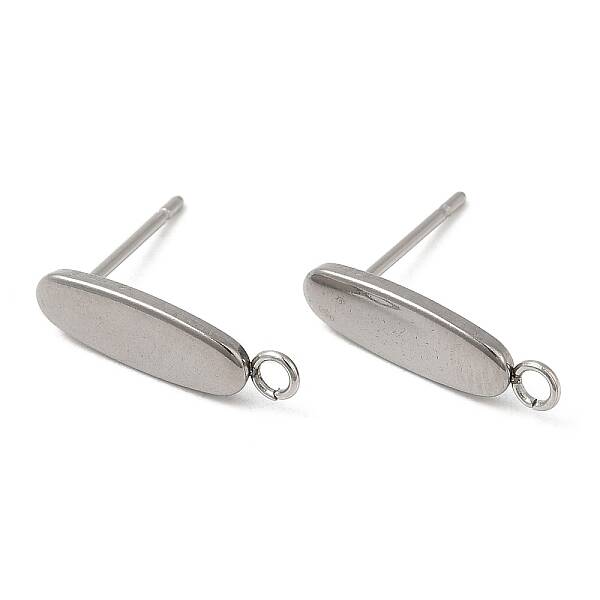 Non-Tarnish 304 Stainless Steel Stud Earring Findings