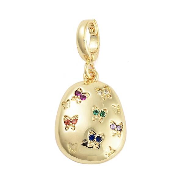 Brass with Cubic Zirconia Pendants