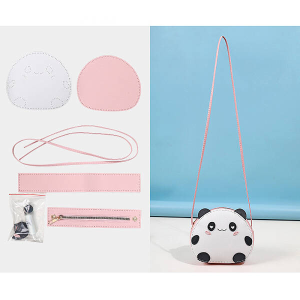 DIY Panda Crossbody Bag Making Kits