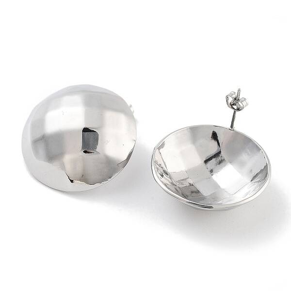 Non-Tarnish 304 Stainless Steel Stud Earrings for Women