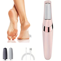 Rechargeable Electric Foot Callus Remover Cordless Pedicure Machine, 2 Adjustable Levels Foot File, Foot Grinder, Portable Fo...