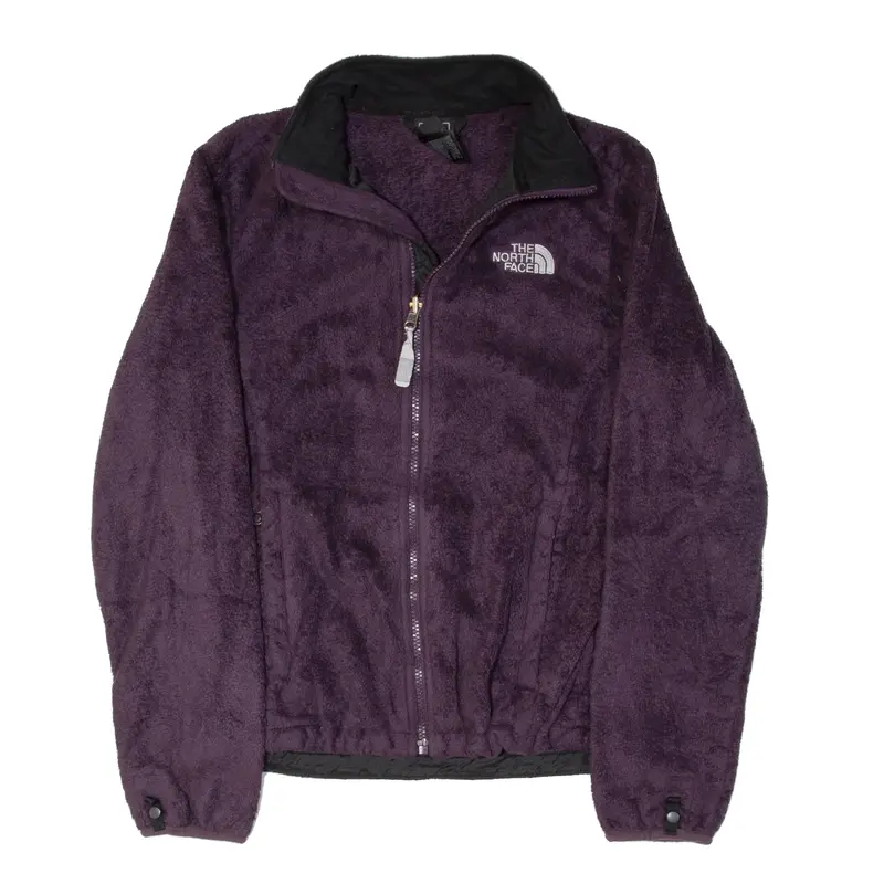 THE NORTH FACE Fleece Jacket Purple Womens S