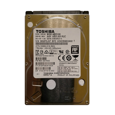 677019-003 HP 1TB 5400RPM SATA 3Gb/s 8MB Cache 2.5-inch Hard Drive for Envy M6-P114DX Notebook