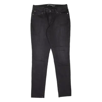 LEVI'S Mid Rise Womens Jeans Black Slim Skinny W30 L32