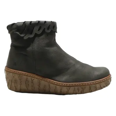 EL NATURA LISTA Ankle Boots Black Leather Womens UK 3