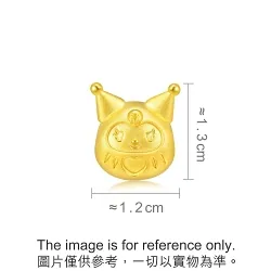 'Kuromi' 999 Gold Charm
