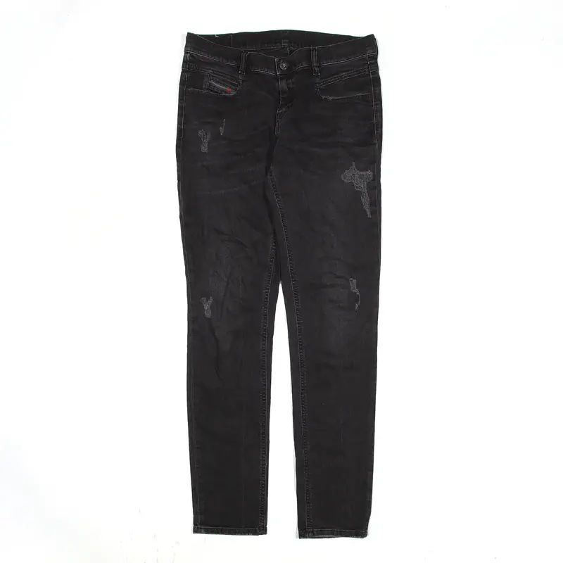 DIESEL Distressed Jeans Black Denim Slim Skinny Womens W27 L30