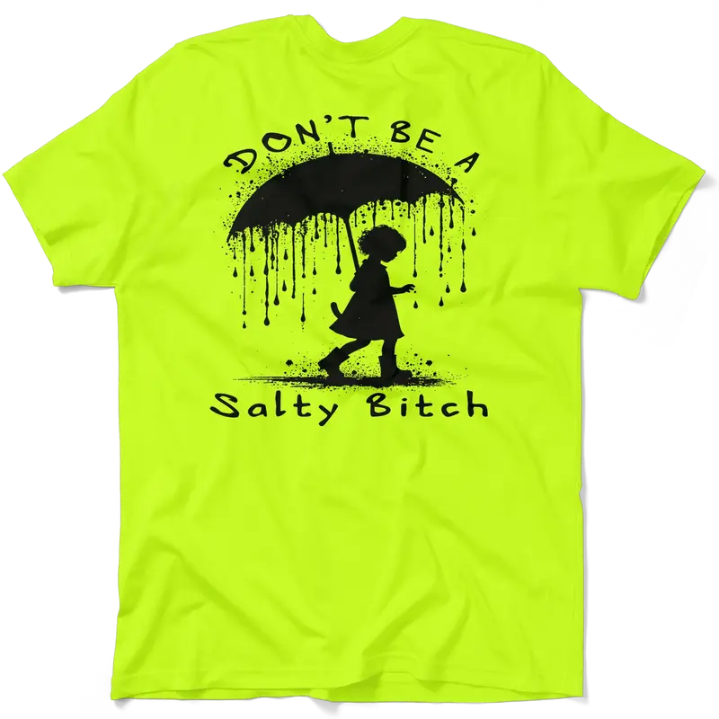 Salty - Safety Yellow T-Shirt