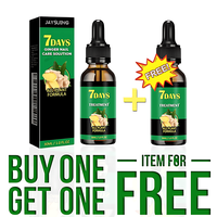 7-Day Nail Fungus Treatment - Soften Thick Nails, Whiten Discolored Nails, Ginger Nail Treatment, Toe and Fing Daily nail ca...