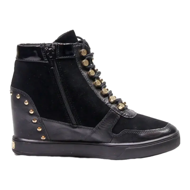 GUESS Ankle Boots Black Synthetic Womens UK 5