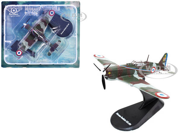 Morane-Saulnier MS.406 Fighter Aircraft 3/4 Escadrille GC II/3 Armee de lAir (French Air Force) (1940) Planes of World War II...