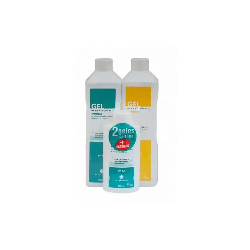 Inibsa Gel 1l Multigrain Gel 1l Shampoo 200ml