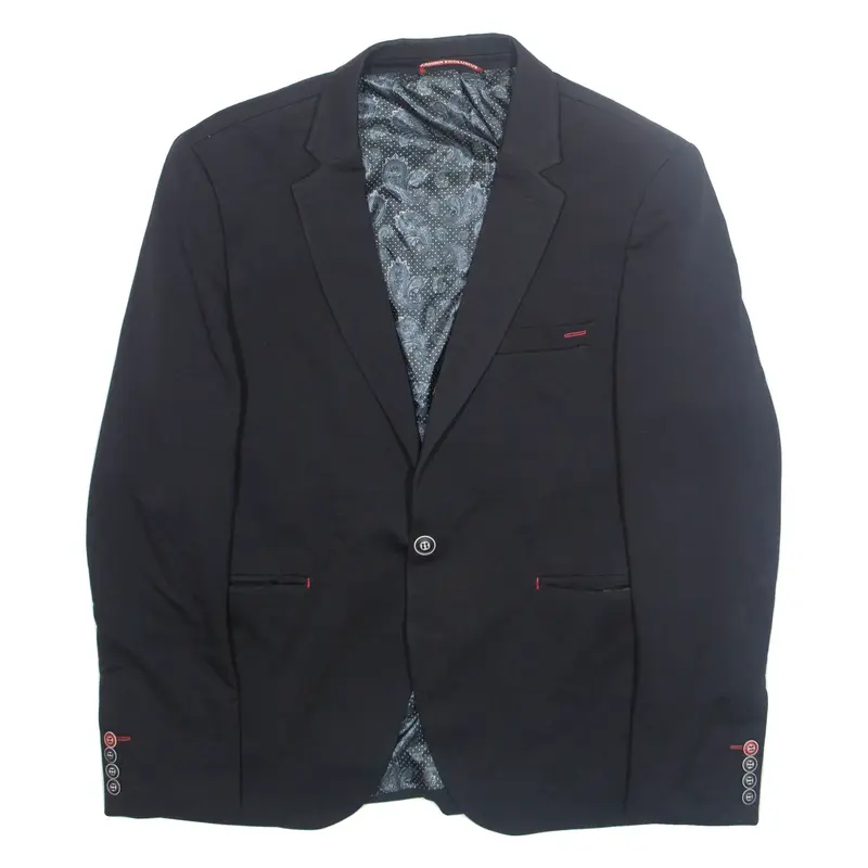 ARMINA EXCLUSIVE Mens Blazer Jacket Black M