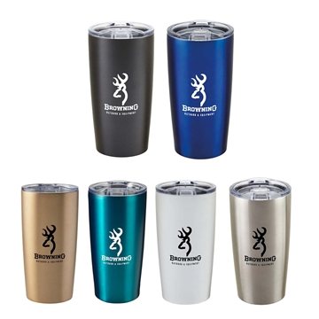 24 Promotional 20 oz Everest Stainless Steel Insulated Tumbler - ...