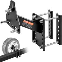 VEVOR Spare Tire Carrier, Trailer Spare Tire Mount, 160 lbs Capacity, Utility Trailer Accessories Fits Most 4 & 5 & 6 & 8 Lug...