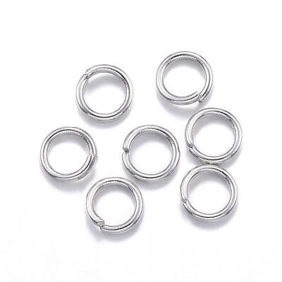 Non-Tarnish 304 Stainless Steel Open Jump Rings