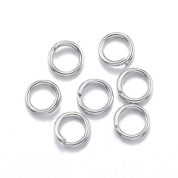 Non-Tarnish 304 Stainless Steel Open Jump Rings
