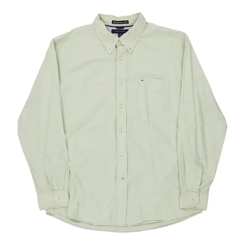 Tommy Hilfiger Shirt - XL Green Cotton