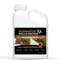 DOMINATOR XL Mulch Anchor - Best Mulch & Pea Gravel Glue for Your Landscape Garden Outdoor