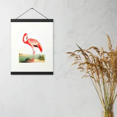 Radiant Flamingo - Tropical Elegance