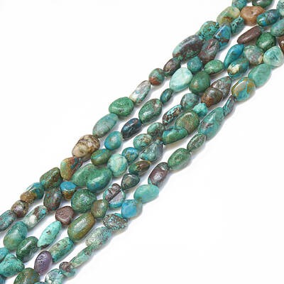 Natural Chrysocolla Beads Strands