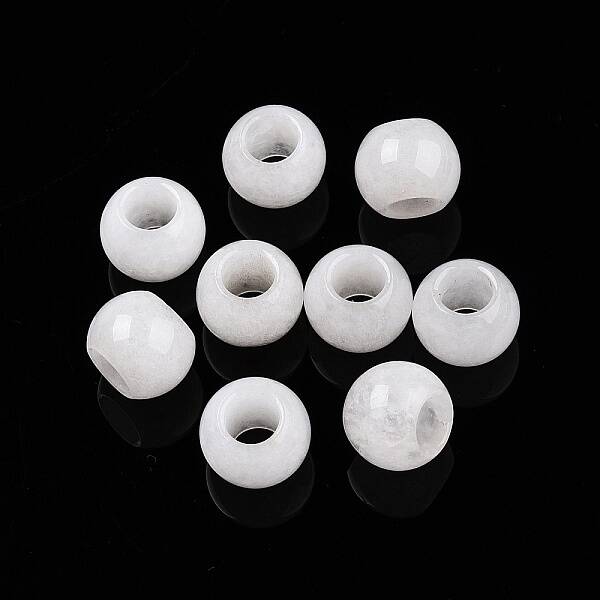 Natural White Jade Beads