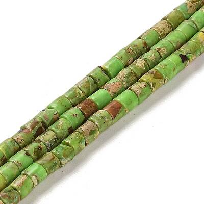 Synthetic Regalite/Imperial Jasper/Sea Sediment Jasper Beads Strands