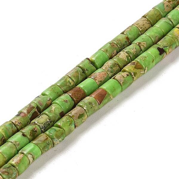 Synthetic Regalite/Imperial Jasper/Sea Sediment Jasper Beads Strands