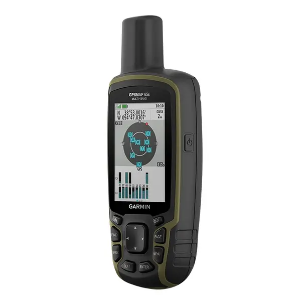 Garmin GPSMAP-65S | Multi Band Handheld Hiking GPS with Sensors