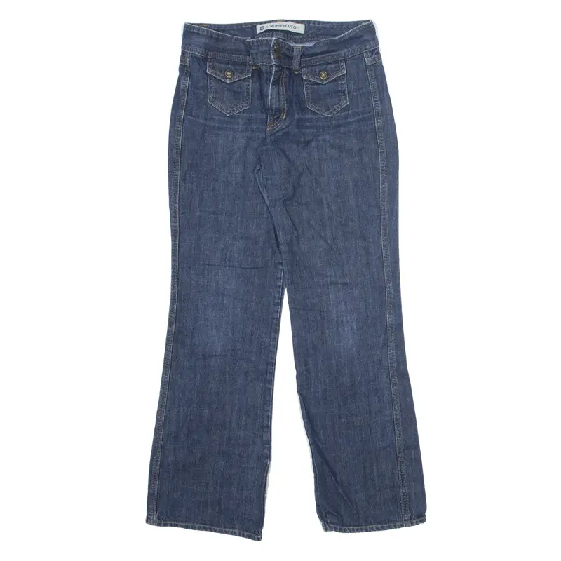 GAP Low Rise Jeans Blue Denim Regular Bootcut Womens W30 L31