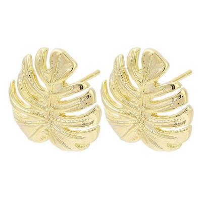 Brass Stud Earring Findings