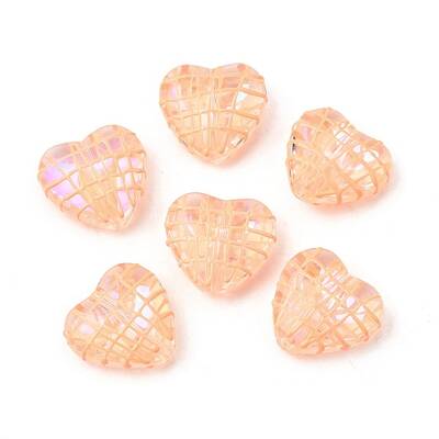 Transparent Glass Enamel Beads