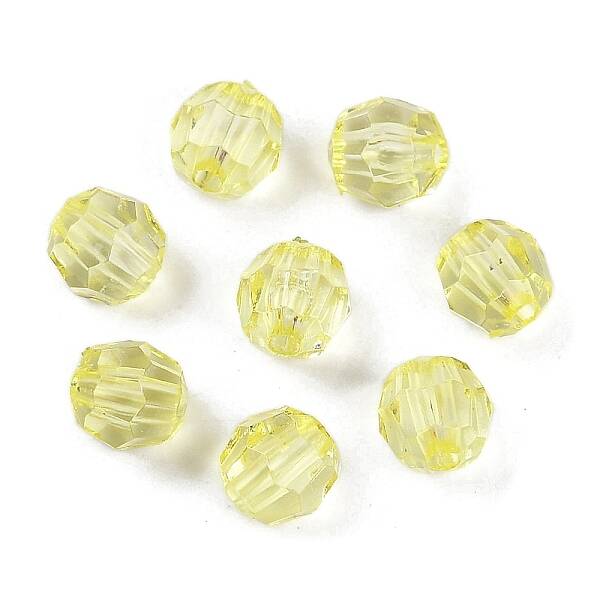 Transparent Acrylic Beads
