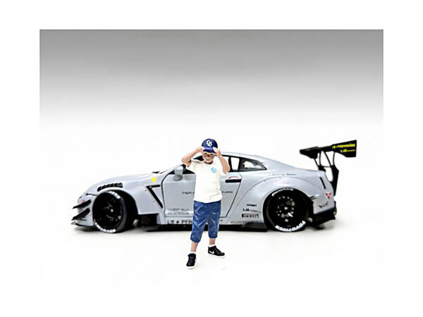 LB Nation Figure #6 for 1/24 Scale Models by American Diorama