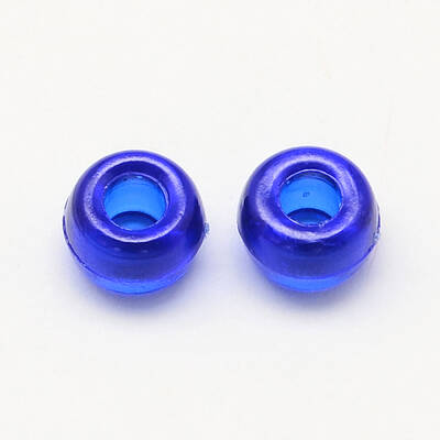 Transparent Acrylic European Beads