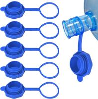 5 PCS3 & 5 Gallon Water Jug Cap, Upgrade  Replacement Caps, Non Spill Lids for 55mm Water Bottle