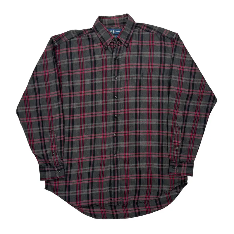 Blake Ralph Lauren Checked Shirt - Medium Multicoloured Cotton